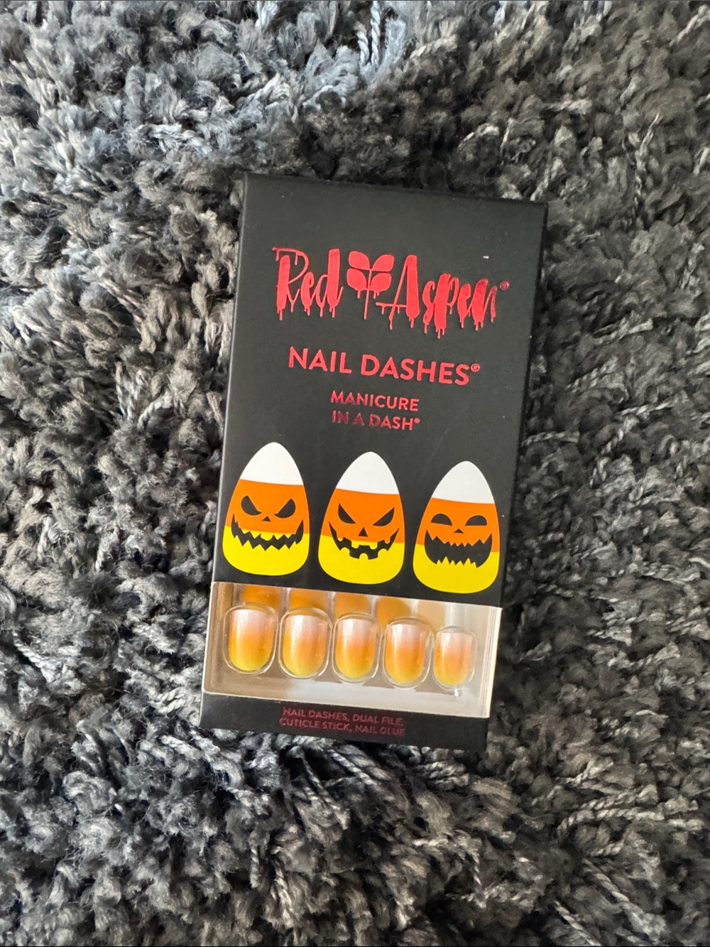 Red Aspen nail dashes Candy Corn Vibes, Clive - Picture 1 of 1